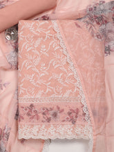 All Over Embroidered Cotton Blend Unstitched Suit With Dupatta